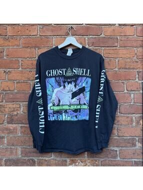 ghost in a shell long sleeve t shirt M